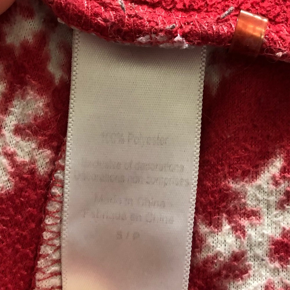 Oscar de La Renta red winter/ Christmas pajamas with polar bear print/sleepwear - Picture 10 of 10